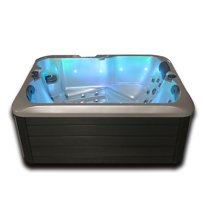 Khách sạn biệt thự 650L Bồn tắm nước nóng Spa độc lập với hệ thống điều khiển Balboa 1900 * 1900 * 800mm