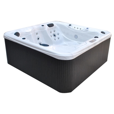 Biệt thự cho 6 người Bồn tắm massage Bồn tắm nước nóng Acrylic Spa với máy xông hơi
